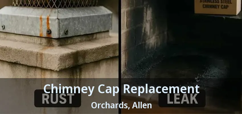 Chimney Cap Replacement Orchards, Allen - TX