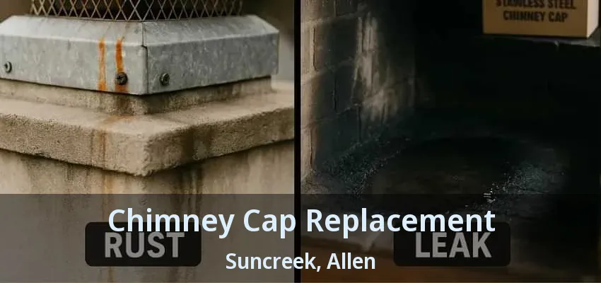 Chimney Cap Replacement Suncreek, Allen - TX