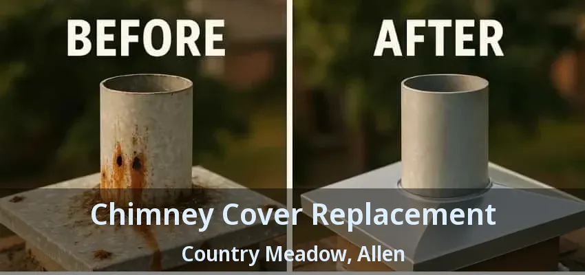 Chimney Cover Replacement Country Meadow, Allen - TX
