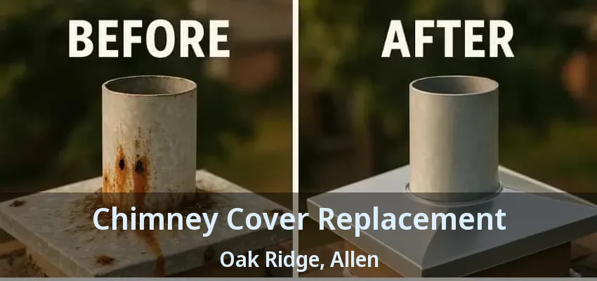 Chimney Cover Replacement Oak Ridge, Allen - TX