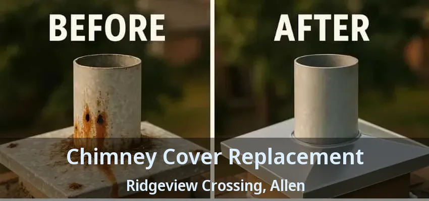 Chimney Cover Replacement Ridgeview Crossing, Allen - TX