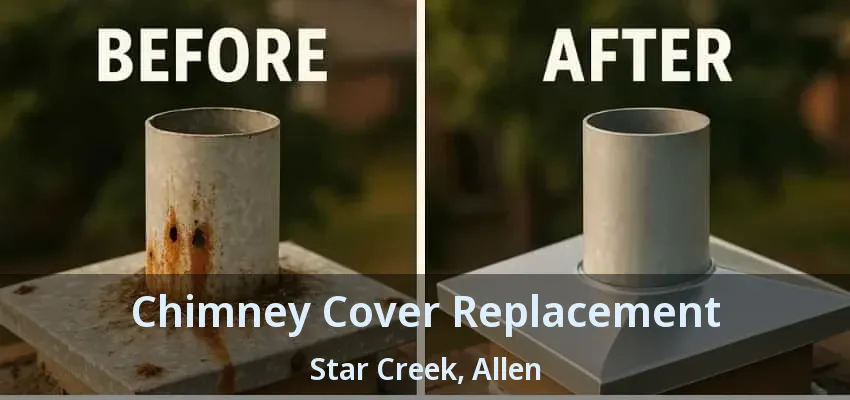 Chimney Cover Replacement Star Creek, Allen - TX