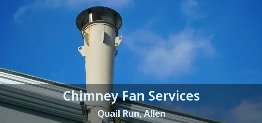 Chimney Fan Services Quail Run, Allen - TX
