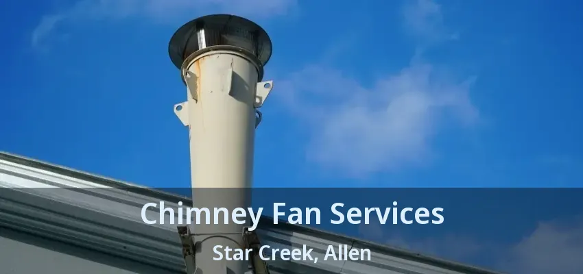 Chimney Fan Services Star Creek, Allen - TX