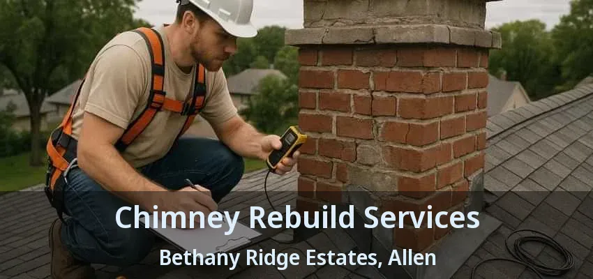 Chimney Rebuild Services Bethany Ridge Estates, Allen - TX