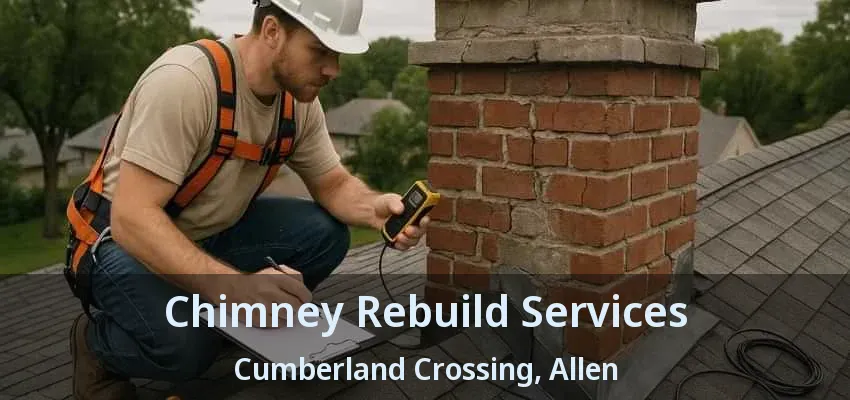 Chimney Rebuild Services Cumberland Crossing, Allen - TX