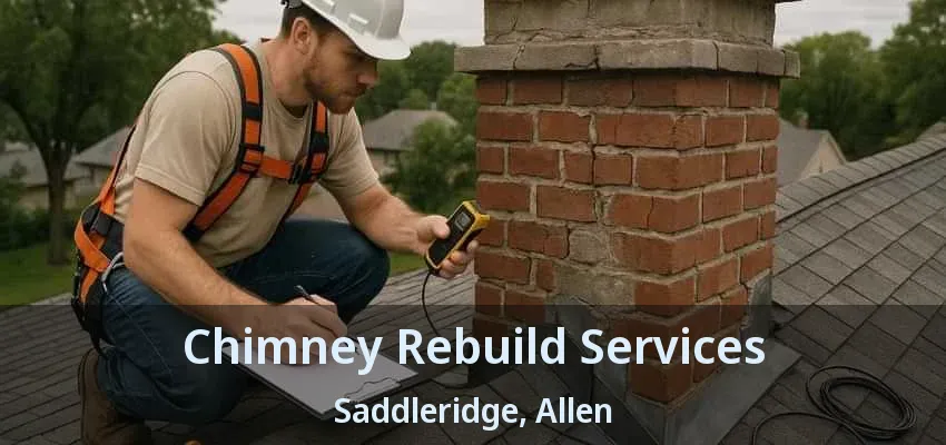 Chimney Rebuild Services Saddleridge, Allen - TX