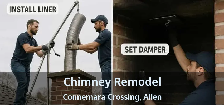 Chimney Remodel Connemara Crossing, Allen - TX