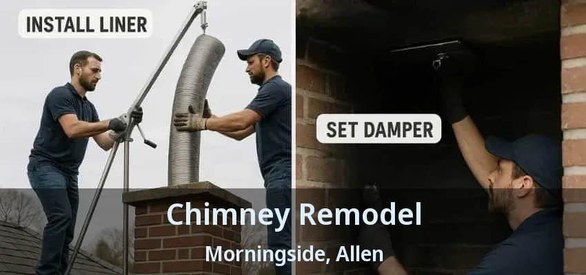 Chimney Remodel Morningside, Allen - TX