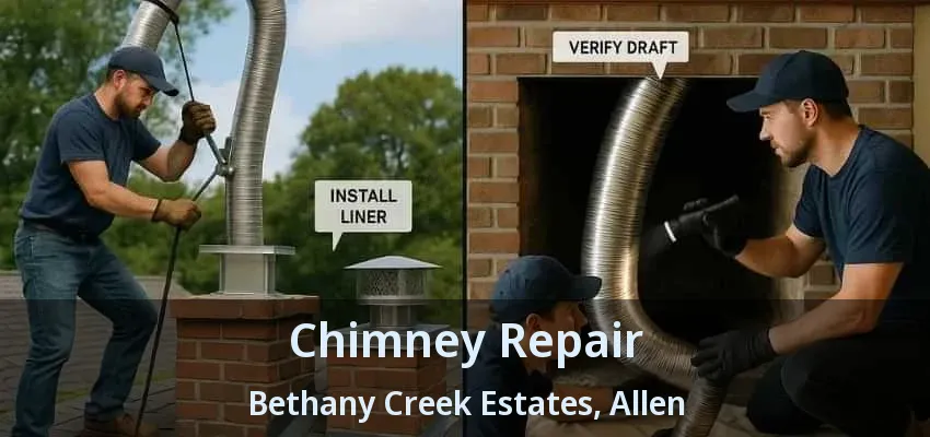 Chimney Repair Bethany Creek Estates, Allen - TX