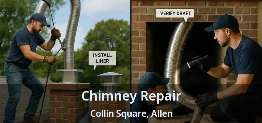 Chimney Repair Collin Square, Allen - TX