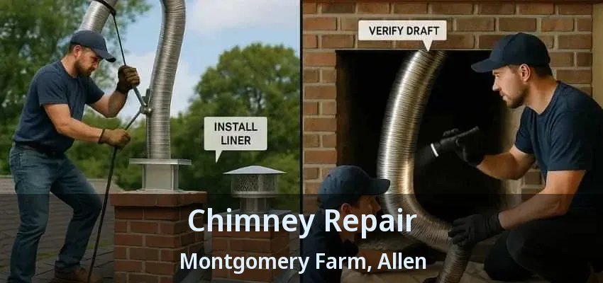 Chimney Repair Montgomery Farm, Allen - TX