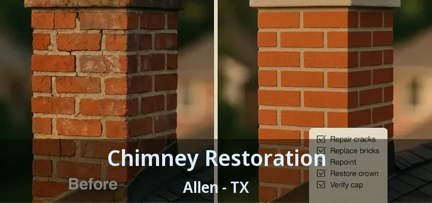 Chimney Restoration Allen - TX