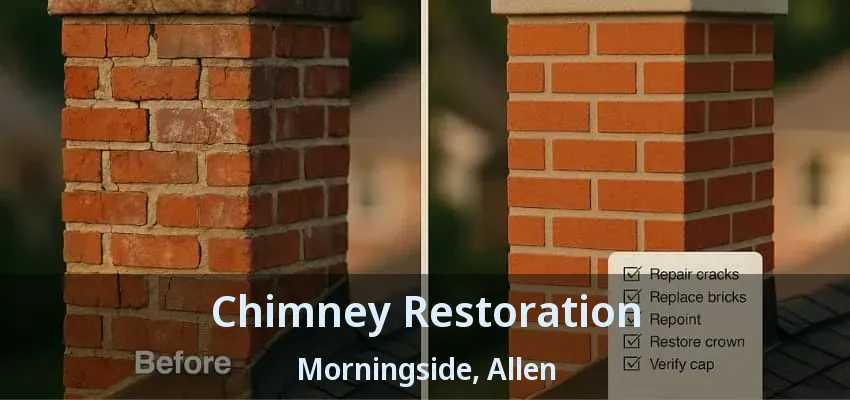 Chimney Restoration Morningside, Allen - TX