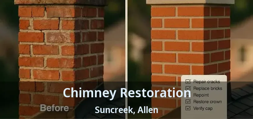 Chimney Restoration Suncreek, Allen - TX