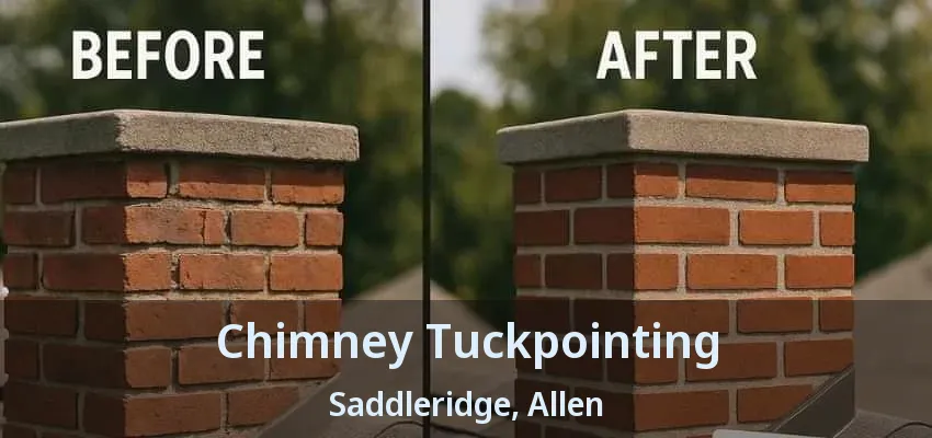 Chimney Tuckpointing Saddleridge, Allen - TX