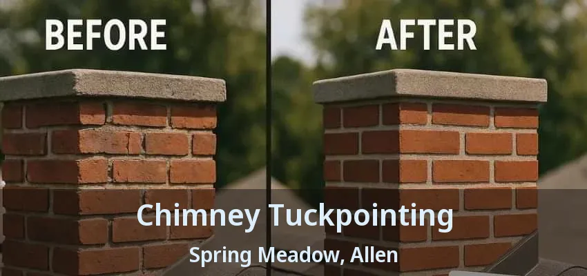Chimney Tuckpointing Spring Meadow, Allen - TX