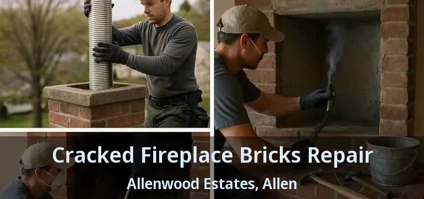 Cracked Fireplace Bricks Repair Allenwood Estates, Allen - TX