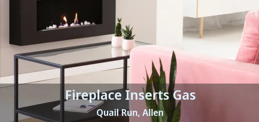Fireplace Inserts Gas Quail Run, Allen - TX