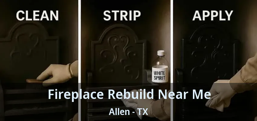 Fireplace Rebuild Near Me Allen - TX
