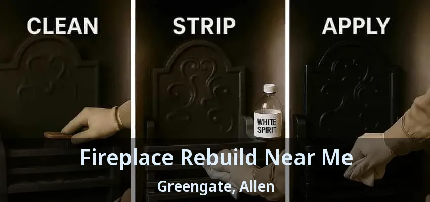 Fireplace Rebuild Near Me Greengate, Allen - TX