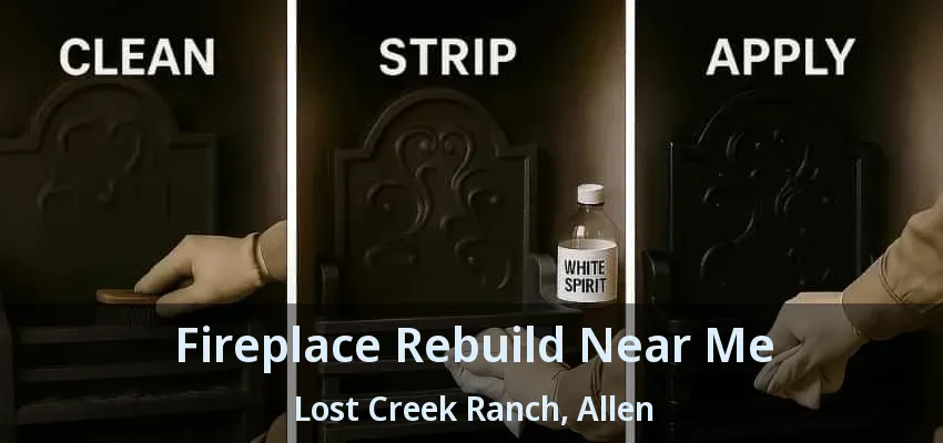 Fireplace Rebuild Near Me Lost Creek Ranch, Allen - TX