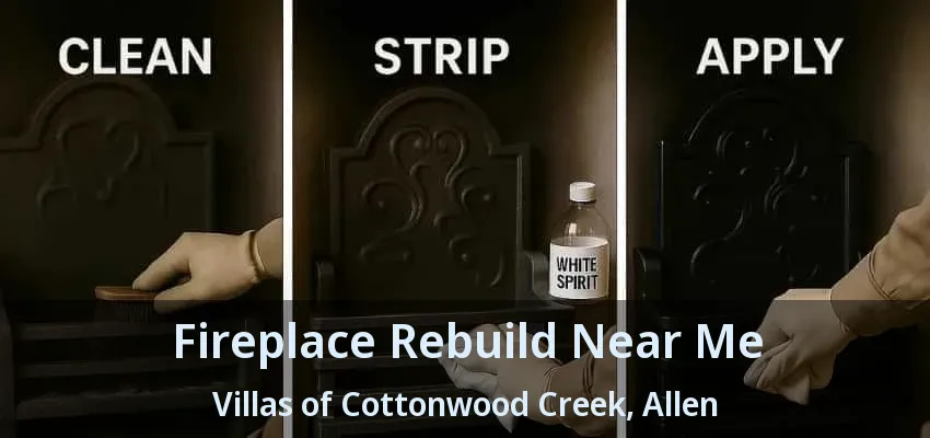 Fireplace Rebuild Near Me Villas of Cottonwood Creek, Allen - TX