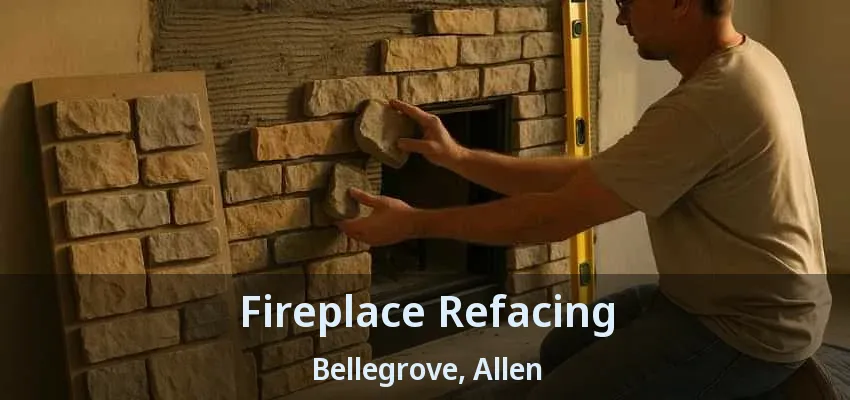 Fireplace Refacing Bellegrove, Allen - TX
