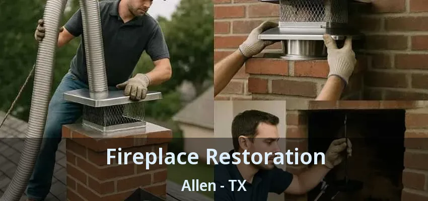 Fireplace Restoration Allen - TX