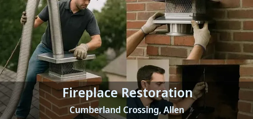 Fireplace Restoration Cumberland Crossing, Allen - TX