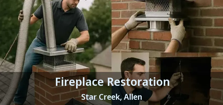 Fireplace Restoration Star Creek, Allen - TX
