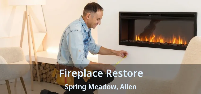 Fireplace Restore Spring Meadow, Allen - TX