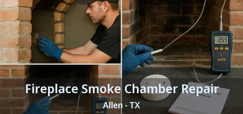 Fireplace Smoke Chamber Repair Allen - TX