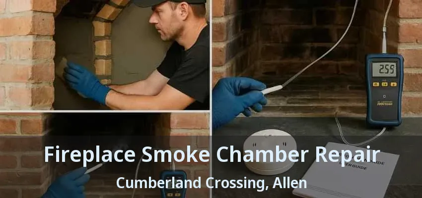 Fireplace Smoke Chamber Repair Cumberland Crossing, Allen - TX