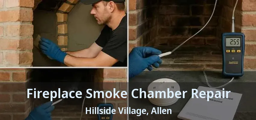 Fireplace Smoke Chamber Repair Hillside Village, Allen - TX