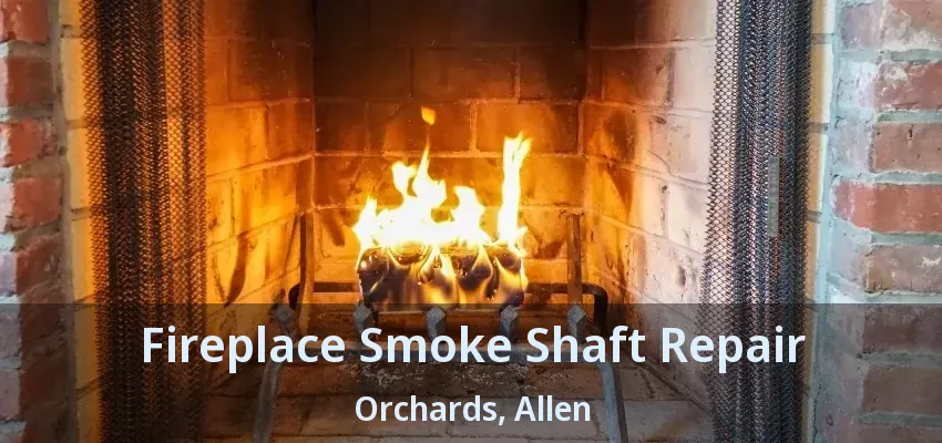 Fireplace Smoke Shaft Repair Orchards, Allen - TX