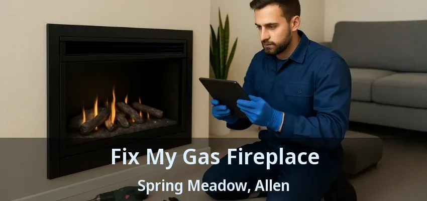 Fix My Gas Fireplace Spring Meadow, Allen - TX