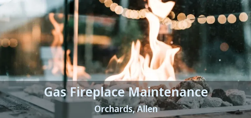 Gas Fireplace Maintenance Orchards, Allen - TX