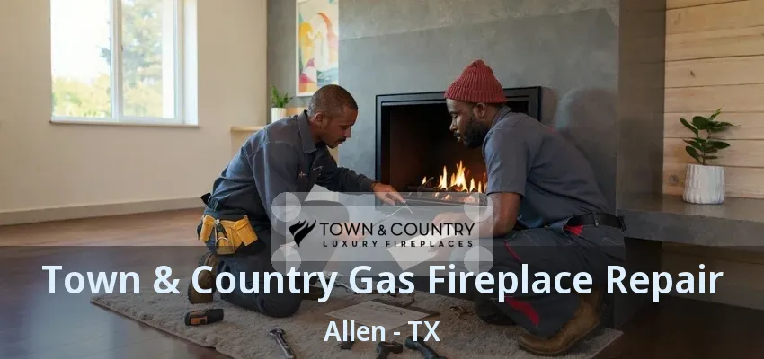 Town & Country Gas Fireplace Repair Allen - TX