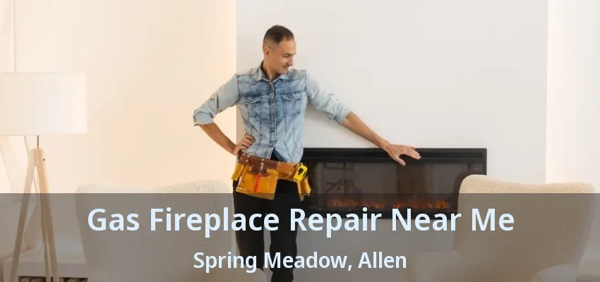 Gas Fireplace Repair Near Me Spring Meadow, Allen - TX