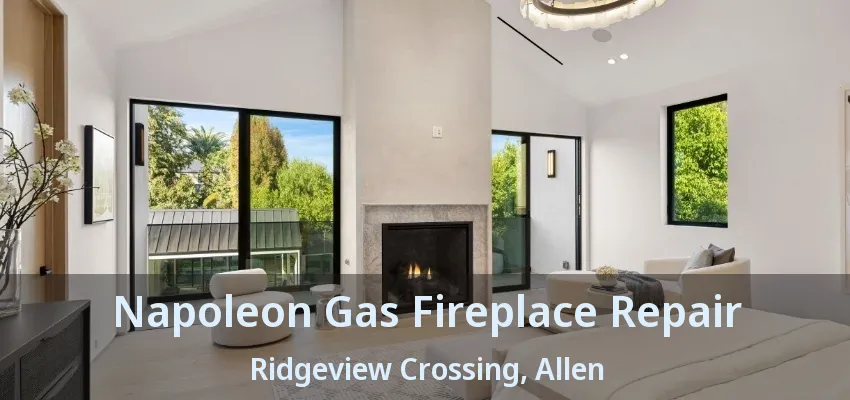 Napoleon Gas Fireplace Repair Ridgeview Crossing, Allen - TX