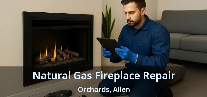 Natural Gas Fireplace Repair Orchards, Allen - TX