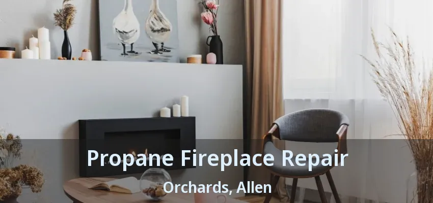 Propane Fireplace Repair Orchards, Allen - TX