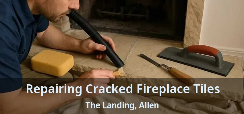 Repairing Cracked Fireplace Tiles The Landing, Allen - TX