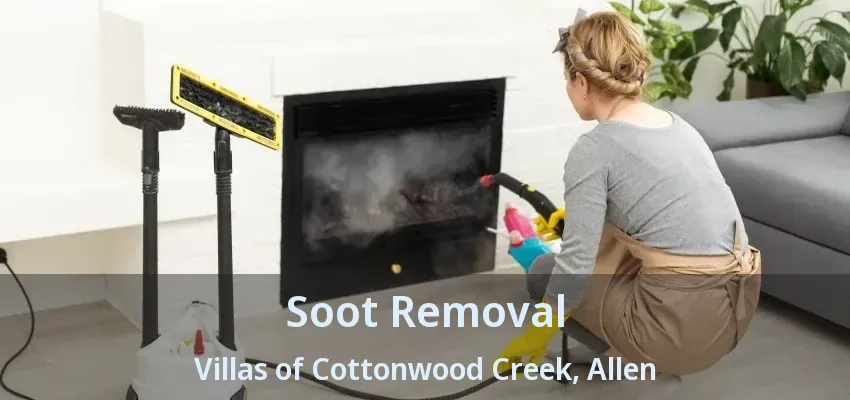 Soot Removal Villas of Cottonwood Creek, Allen - TX